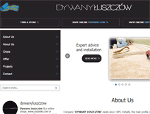 Tablet Screenshot of dywany-luszczow.pl